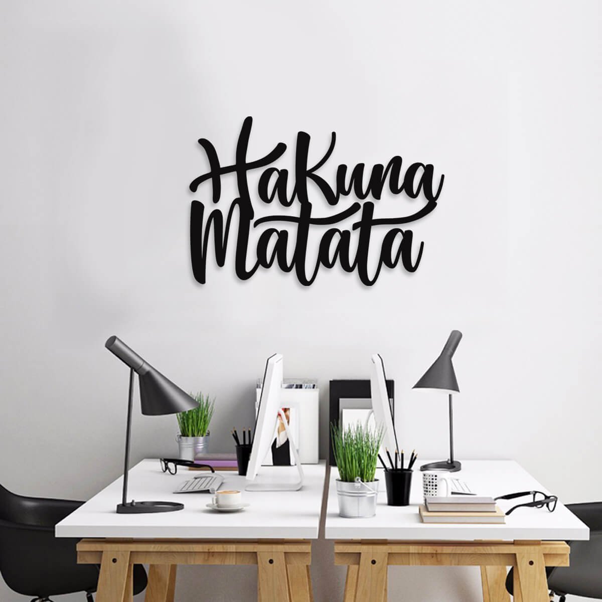 Lettering Hakuna Matata Woodhead - 2