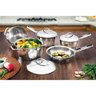 Caçarola Funda Tramontina Allegra em Aço Inox com Fundo Triplo 18 Cm 2,2 L Tramontina - 8