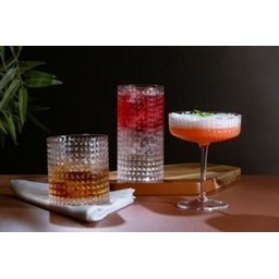 Conjunto 2 Copos Altos de Vidro Spike 400ml - 5