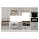 Ver imagem 6 de Armário de Cozinha Completa Modulada 3,5m 12 Peças Iluminata Genialflex