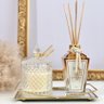 Vela Aromática Perfumada de Lavanda Pote Vidro Luxo 180g Cera de Coco - 9