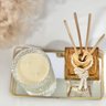 Vela Aromática Perfumada de Lavanda Pote Vidro Luxo 180g Cera de Coco - 4
