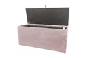 Ver imagem 2 de Recamier Puff Baú Beira de Cama Solteiro 90 cm - Rose