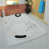 Banheira com Hidromassagem, 173x112x240, Casal, 250 Litros - 3