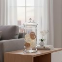 Ver imagem 2 de Potiche Decorativo Bomboniere Home&co Vidro 42x18x18cm Transparente