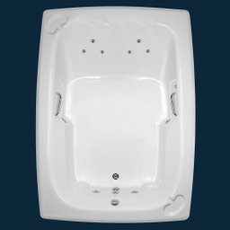 Banheira com Hidromassagem, 190x140x50, 400 Litros - 1