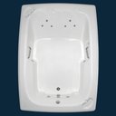 Ver imagem 1 de Banheira com Hidromassagem, 190x140x50, 400 Litros