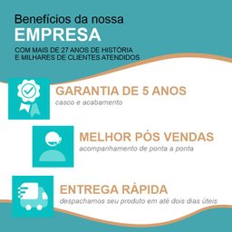 Banheira com Hidromassagem, 182x117x50, Casal, 370 Litros - 3