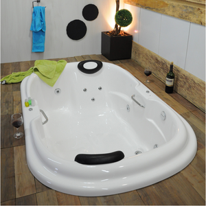 Banheira com Hidromassagem, 182x117x50, Casal, 370 Litros