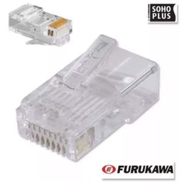 50x Conectores Rj45 Cat5e Furukawa Soho plus - 1