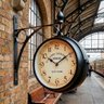 Relógio Parede Dupla Face Estação de Trem Terminal New York - 2