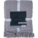 Ver imagem 1 de Manta Tricot Style Decorativa 160x220 Toque Super Macio Zinco