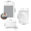 Ver imagem 4 de Jogo de Cama Casal 200 Fios Nova América - Marcelo (7770)