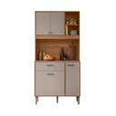 Ver imagem 4 de Cozinha Compacta Erva Doce 90cm Ipê Fendy Nicioli