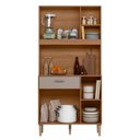 Ver imagem 3 de Cozinha Compacta Erva Doce 90cm Ipê Fendy Nicioli