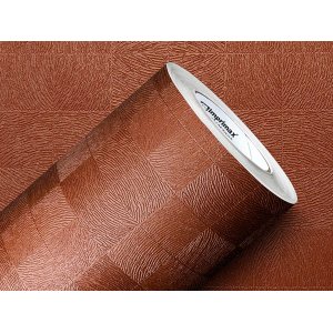 PAPEL DE PAREDE ADESIVO LAVAVÉL CORES GOLD FIRENZE 0,50X25M:COBRE