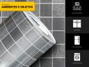 Ver imagem 3 de PAPEL DE PAREDE ADESIVO LAVAVÉL CORES PASTILHAS 0,50X25M:INOX