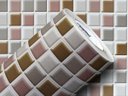 Ver imagem 1 de PAPEL DE PAREDE ADESIVO LAVAVÉL CORES PASTILHAS 0,50X25M:MESCLA ROSE