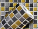 Ver imagem 1 de PAPEL DE PAREDE ADESIVO LAVAVÉL CORES PASTILHAS 0,50X25M:MESCLA GENGIBRE