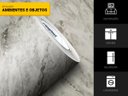 Ver imagem 3 de PAPEL DE PAREDE ADESIVO LAVAVÉL CORES GOLD PEDRAS 0,50X25M:MÁRMORE CARRARA