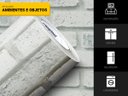 Ver imagem 3 de PAPEL DE PAREDE ADESIVO LAVAVÉL CORES GOLD PEDRAS 0,50X25M:TIJOLO BRANCO