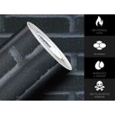 Ver imagem 2 de PAPEL DE PAREDE ADESIVO LAVAVÉL CORES GOLD PEDRAS 0,50X25M:TIJOLO PRETO