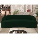 Ver imagem 2 de Sofá 4 Lugares para Sala de Estar Living 230cm Theo D06 Veludo Esmeralda - Mpozenato