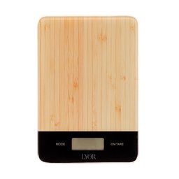 Balança de Cozinha Digital de Vidro com Estampa de Bambu 5kg - Lyor - 4