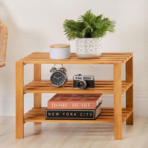 Estante Multiuso Natural & Colors 3 Prateleiras Extended