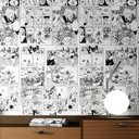 Ver imagem 2 de Papel de Parede Adesivo Anime Mangá Hunter x Hunter Lavável 1mx50cm