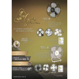 Ventilador de Coluna 50 Cm Branco/cromo Gold Bivolt - 2