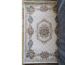 Ver imagem 2 de Tapete Antiderrapante Floral Jasmin 01 Bege 0,60x0,90m