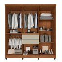 Ver imagem 4 de Guarda Roupa Casal Imop 8 Portas Master com Pés