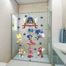 Adesivo Decorativo Sonic para Box de Banheiro-Pequeno 55x87cm - 2