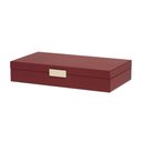 Ver imagem 2 de Caixa Decorativa em Mdf com Revestimento em Pu Vinho 30cm 21083 Mart