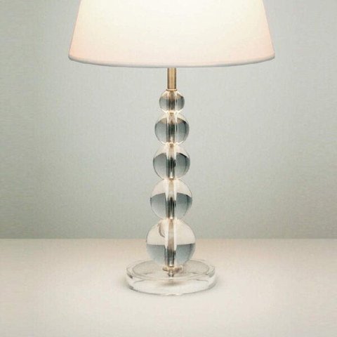 Base para Abajur em Acrílico Crily 39cmx14cm Bella Iluminação