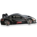 Ver imagem 2 de Cama Carro Extreme Gtr Solteiro Estofada Cabeceira de Banco:cinza