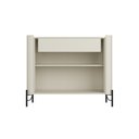 Ver imagem 3 de Buffet Mdf com Gaveta e Porta Lisa L98,5 X A81,5cm Luna/preto F830l