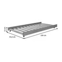 Ver imagem 3 de Beliche 730La Com Cama Auxiliar 715La Mel Acetinado