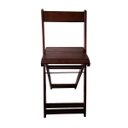 Ver imagem 5 de Conjunto 4 Banquetas Dobráveis Bistro e Balcão em Madeira: Imbuia