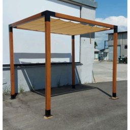 Pérgola Popsteel Fixa com Toldo Slim - 4