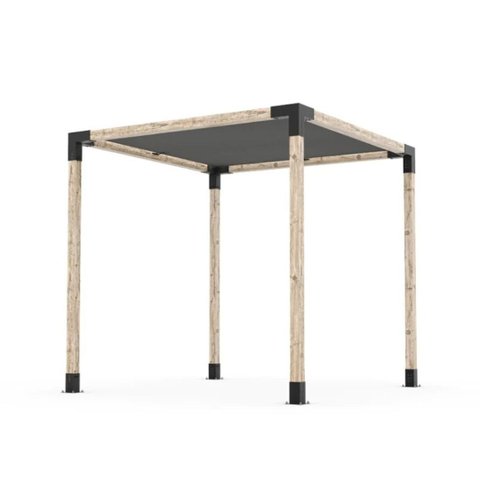 Pérgola Popsteel Fixa com Toldo Slim