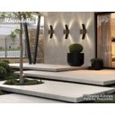 Ver imagem 3 de KIT 3 ARANDELA MADEIRA GLAMOUR PRETO