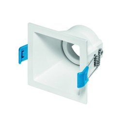 Square Mr16 Embutido Direcionavel Gu10 - Stella Sth8915 - Branco - 1