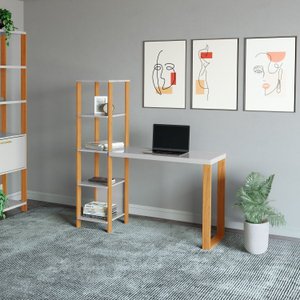 Escrivaninha para Escritório 100% Mdf Industrial