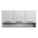 Ver imagem 2 de Armário de Cozinha Aéreo New 3 Portas com Nicho Arte Móveis