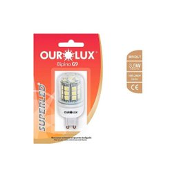 Lâmpada LED BI-PINO G9 3,5W Bivolt 2700K Branco Quente - 2