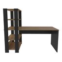 Ver imagem 5 de Mesa para Escritório Estilo Industrial com Estante