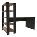 Ver imagem 6 de Mesa para Escritório Estilo Industrial com Estante
