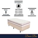 Ver imagem 4 de Cama Box Solteiro Colchão Molas Ensacadas Confortável Caribe